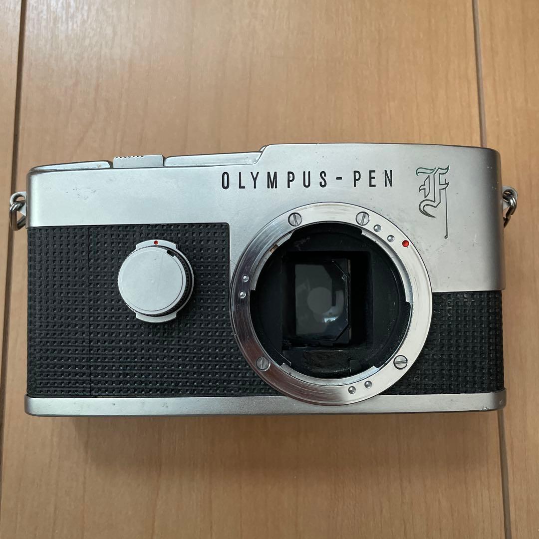 オリンパスPEN花文字と2レンズ