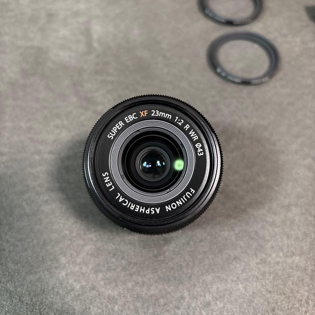 XF23mmF2 R WR [ブラック] レンズフィルター2枚付き