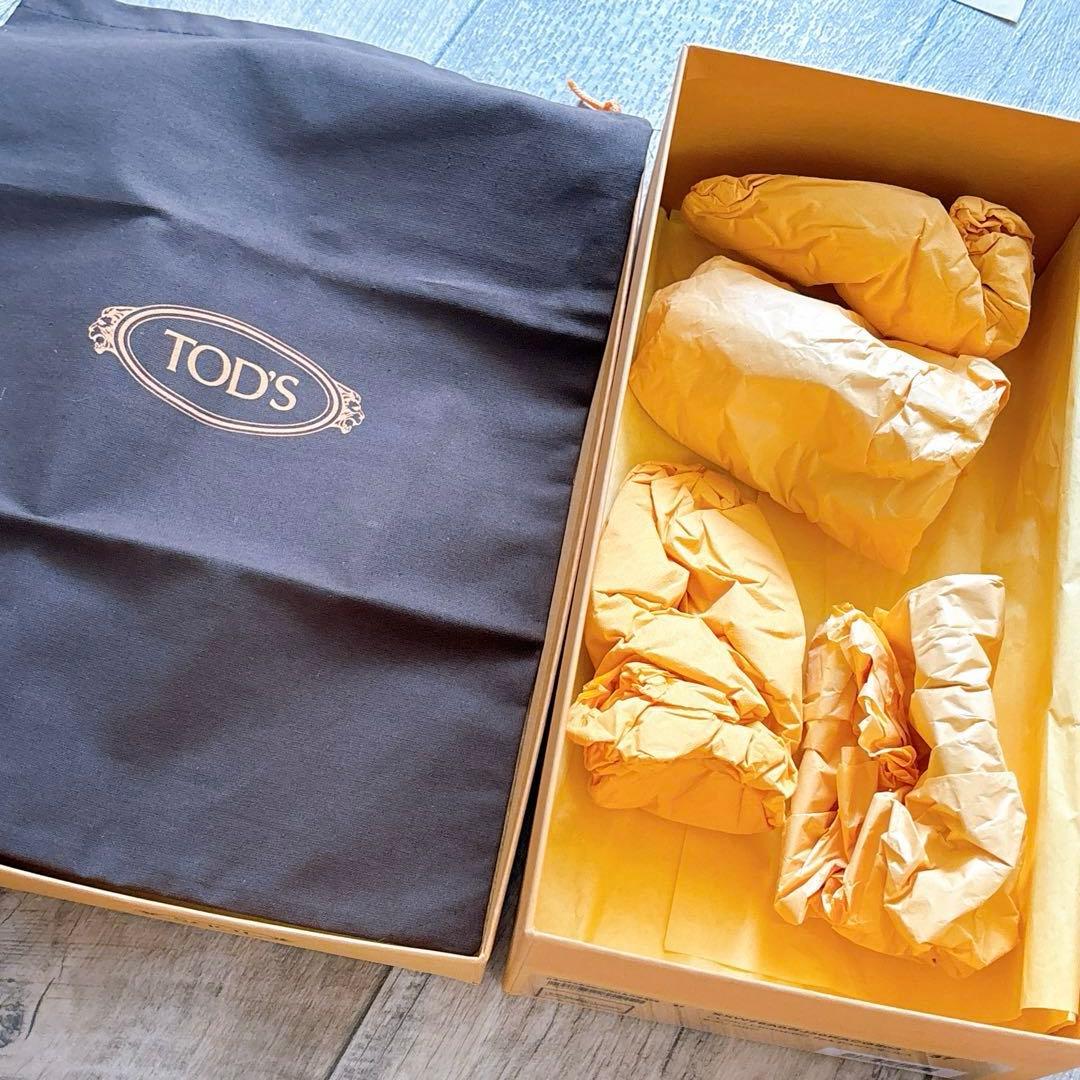 【辺見えみりさん着用】TOD'Sロンハーマン24cmコラボローファー37ゴールド