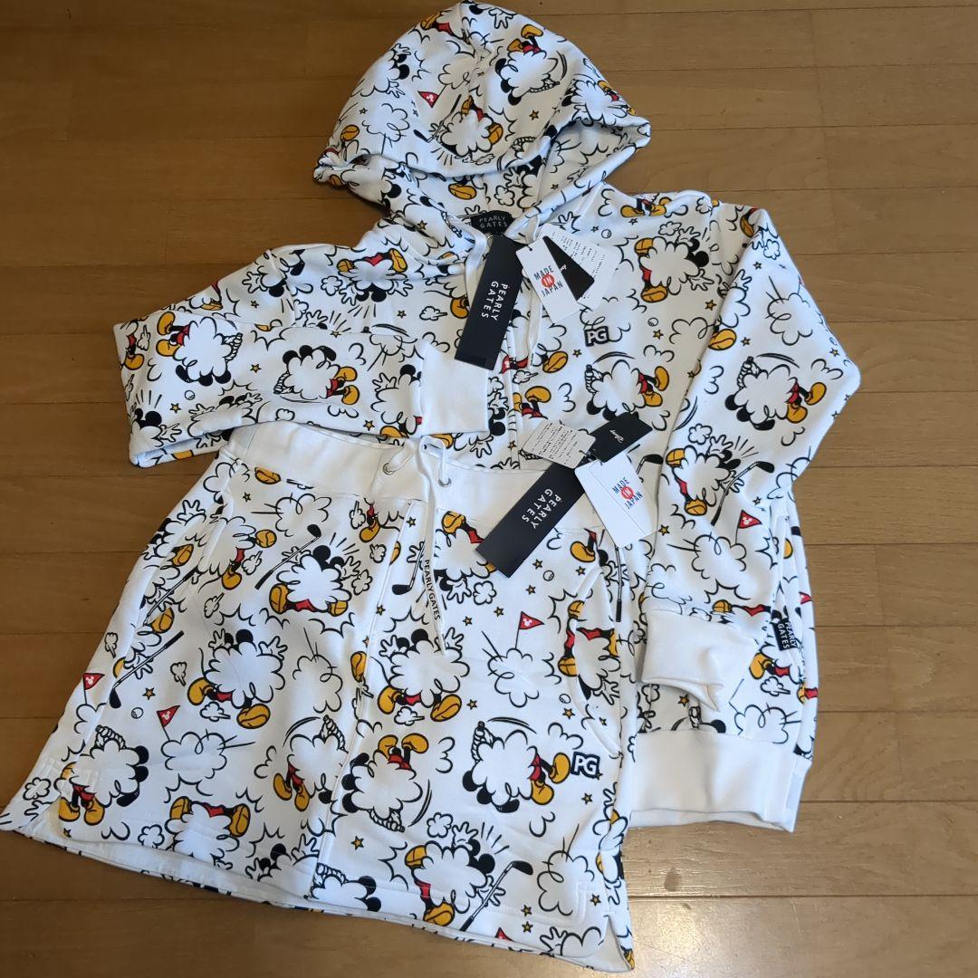 パーリーゲイツ ミッキーマウス特別コレクション セットアップ+マスク+太グリップ