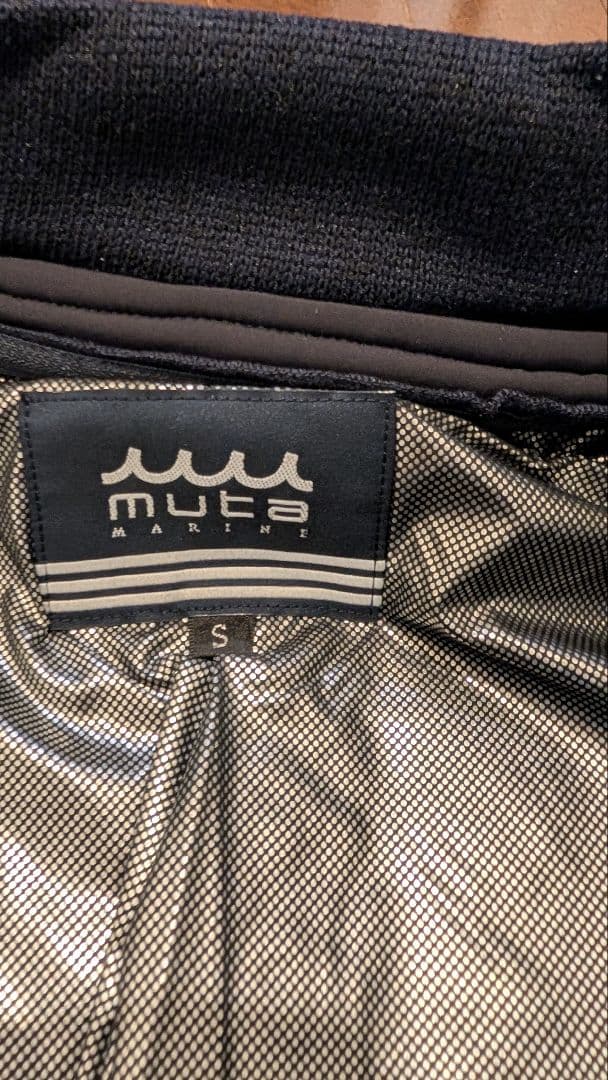 【新品】ムータマリン ライトボンディングジャケット ネイビー S