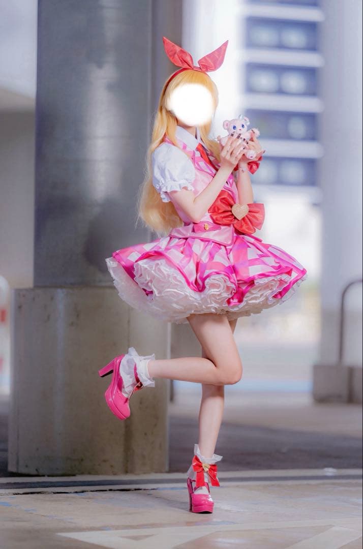 アイカツ コスプレ 星宮いちご 衣装 三分妄想 Sサイズ 靴付き