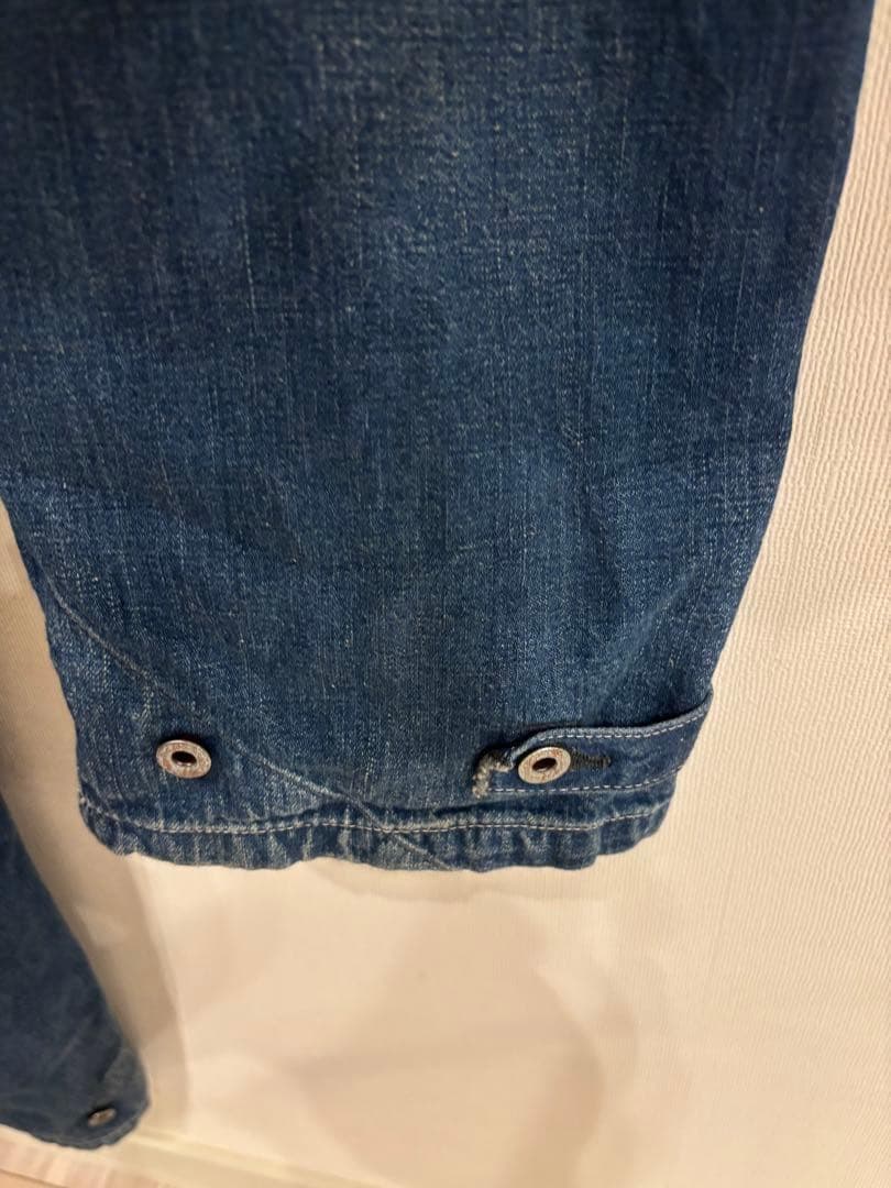 ジョンブル　ライトオンスデニム エンジニア オーバーオール オールインワン