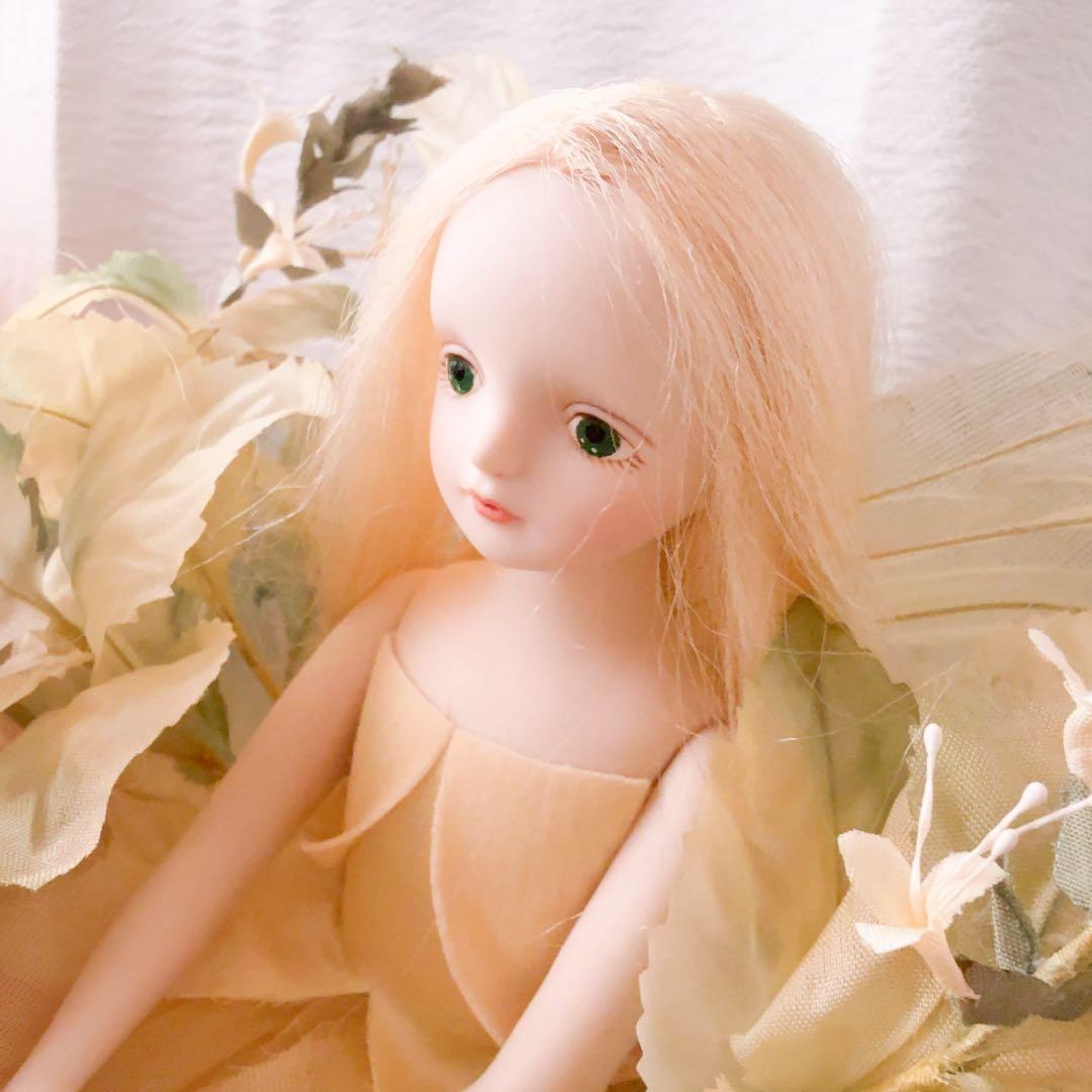 「マギー」若月まり子　妖精ビスクドール4体セット　エルフィン・フロ－リ－