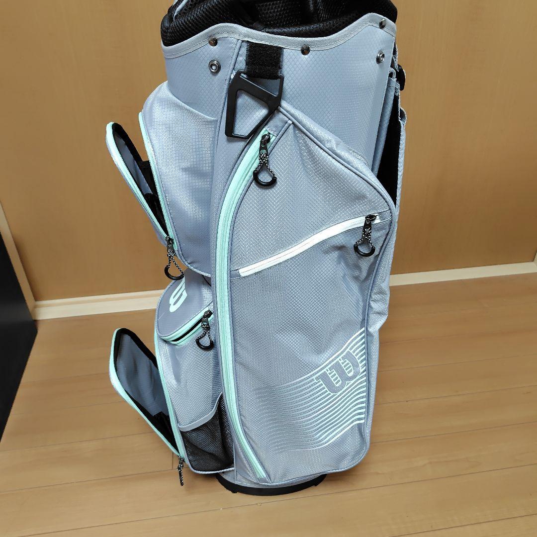 GW期間限定値引き Wilson キャディバッグ グレー
