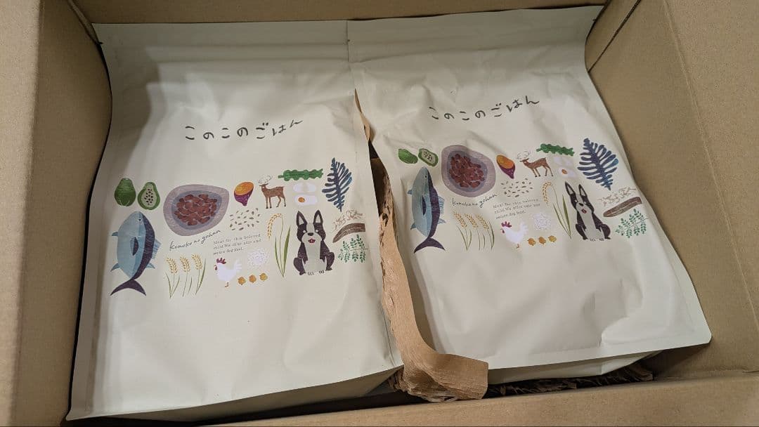 このこのごはん 新品1kg 4袋（※賞味期限2ヶ月差）