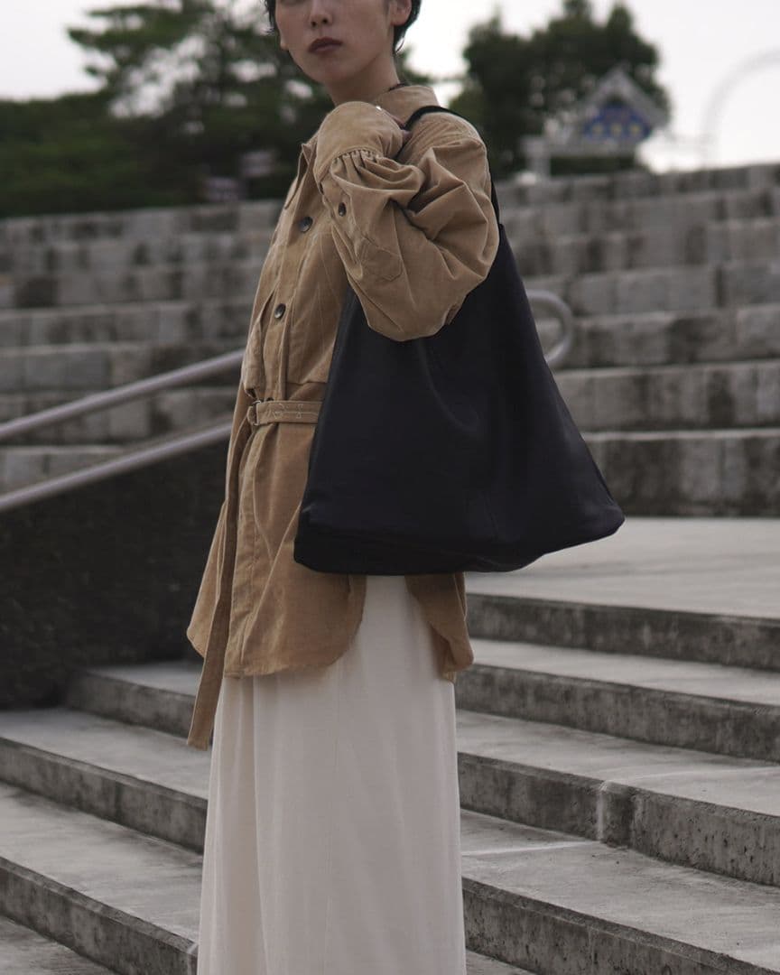 新品■Morphee TRIANGLE SHOULDER BAG 黒 モルフェ