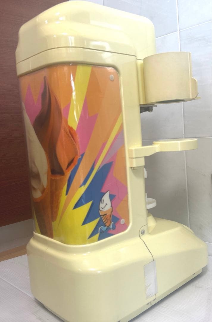 廃盤品レア動作確認済みソフトアイスクリームディスペンサー業務用重機お店舗コンビニ