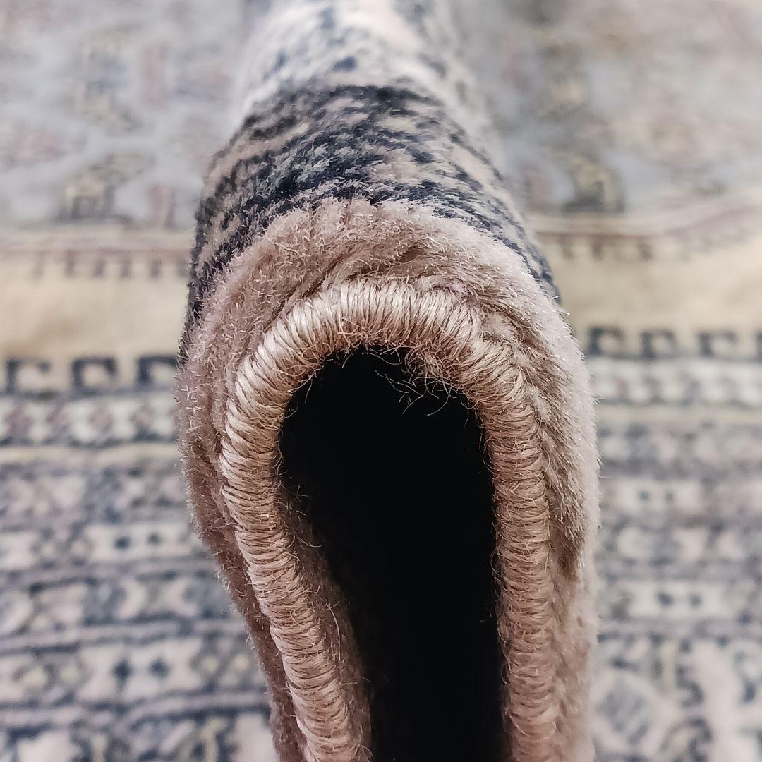 Y3080 パキスタン絨毯 ウール 手織り 193×125㎝ トライバルラグ