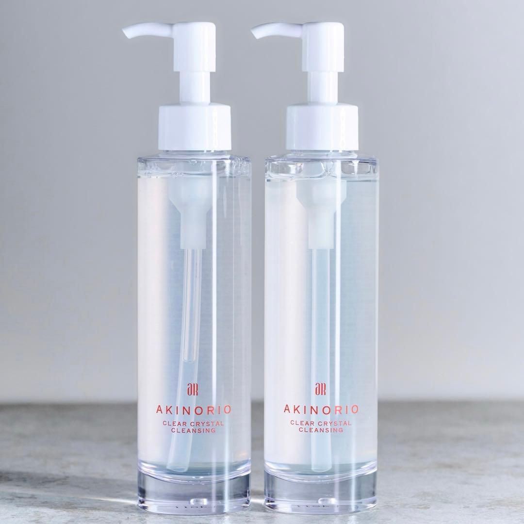 アキノリオ　【増量】クリアクリスタルクレンジング2本セット　増量タイプ180ml