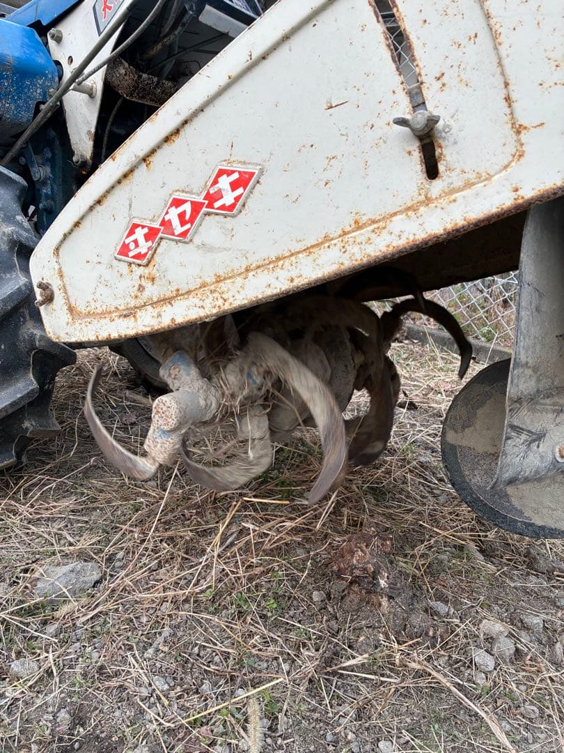 ISEKI SS70C−G耕運機7馬力￼ディーゼル エンジン青/赤 動作確認済み