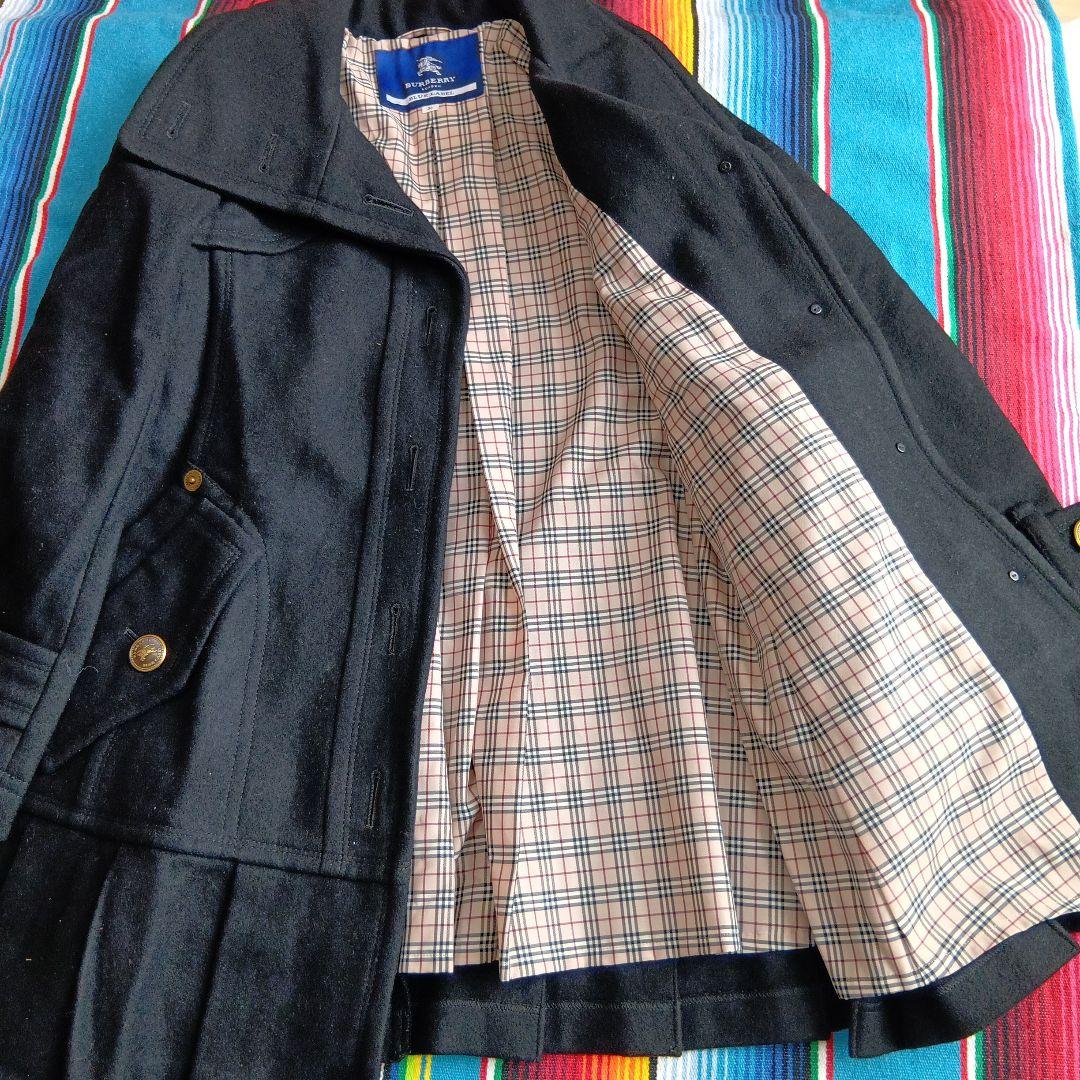高級感抜群です！バーバリー★フルーレベル★BURBERRY★ブラック★上質コート
