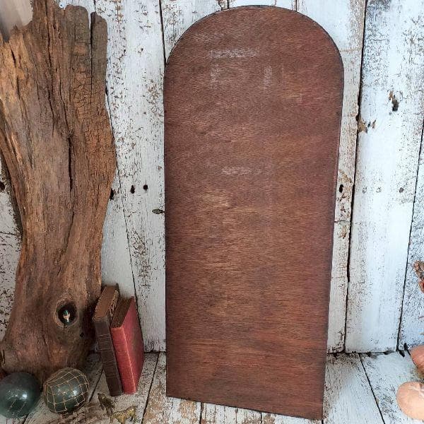 50-60s ヴィンテージ ウッドフレーム ウォールミラー 木枠 壁掛け鏡