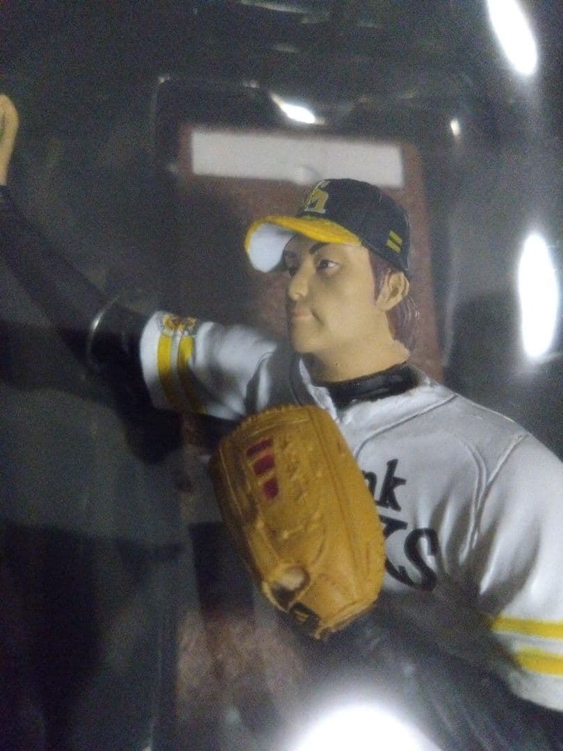 新品未開封　福岡ソフトバンクホークス　斉藤和巳 フィギュア　限定版