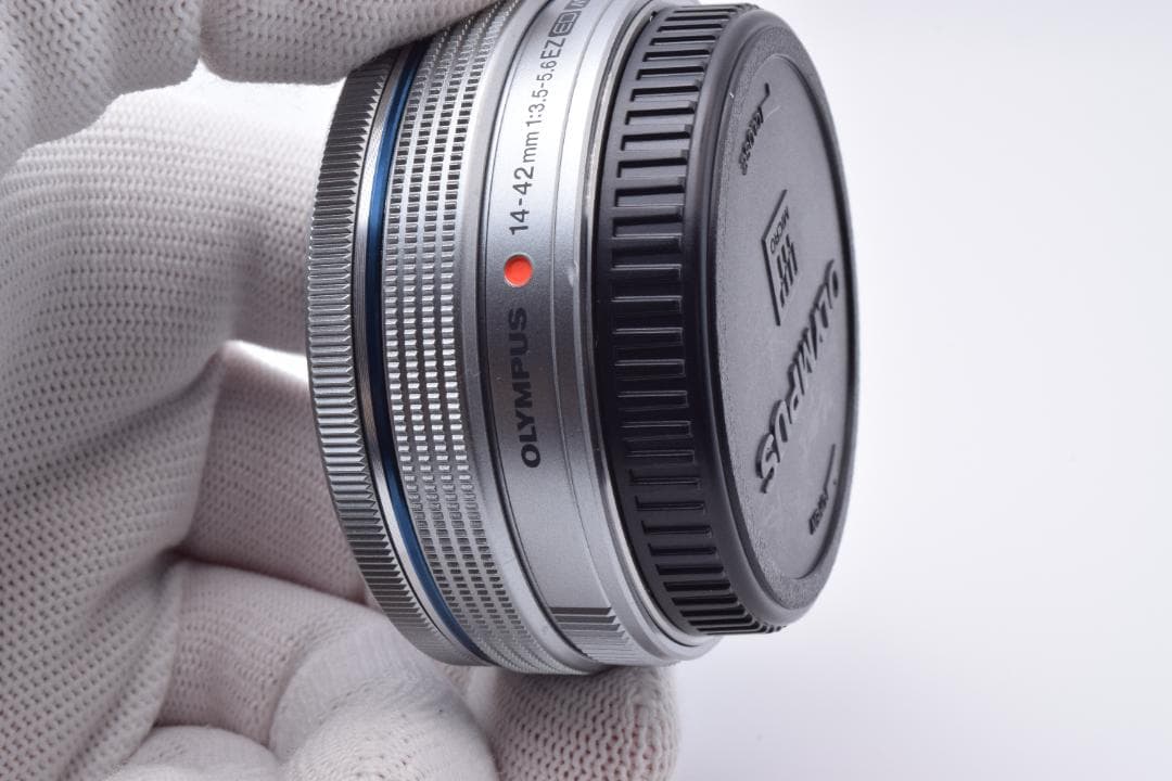 #48b 美品 オリンパス 電動パンケーキ ズームレンズ 14-42mm EZ