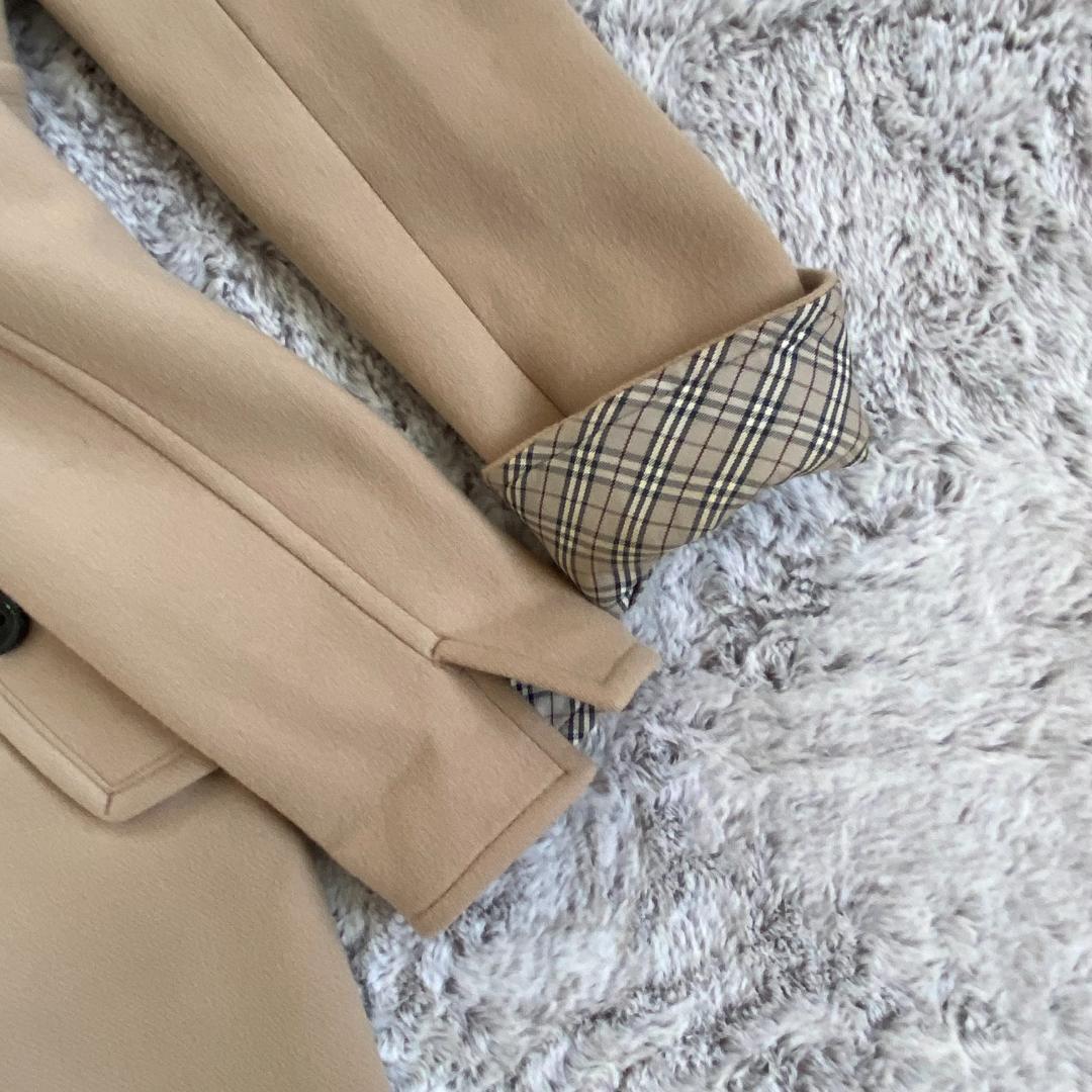 ☆お値下げ☆BURBERRY BLUELABEL ウールコート 40 ベージュ