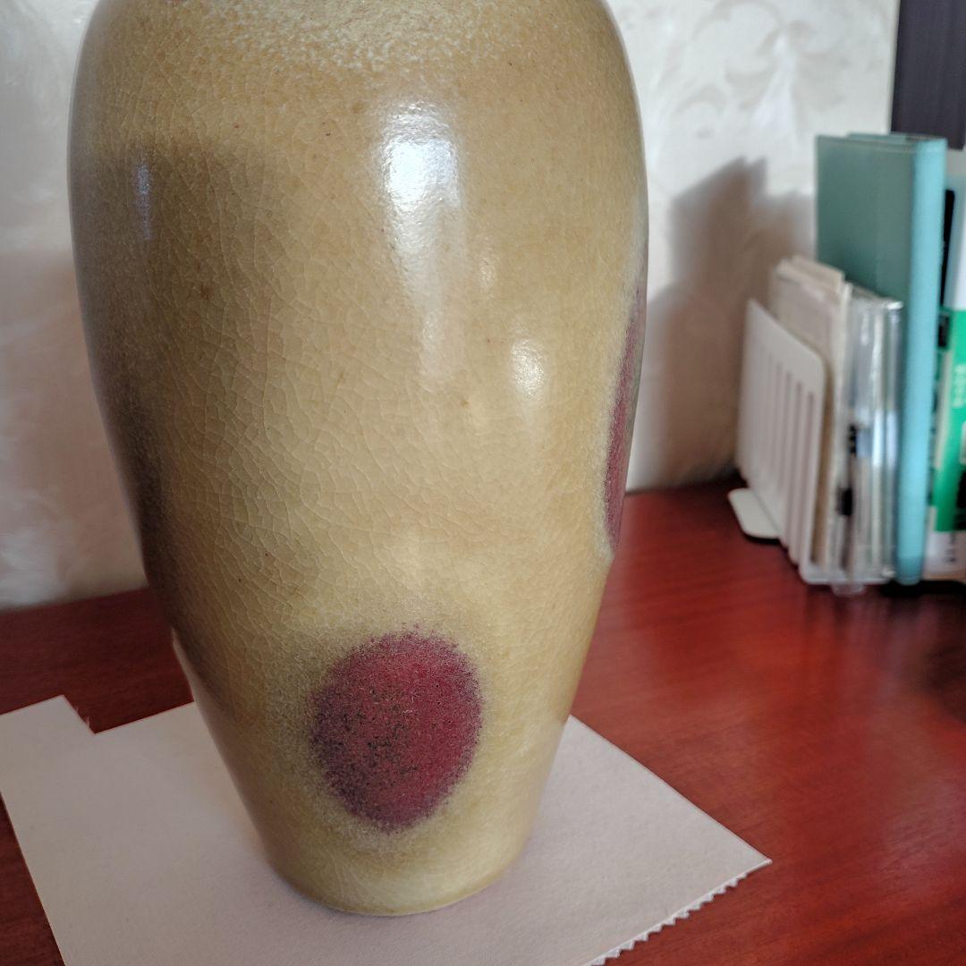 初代 山崎光洋の京焼花瓶