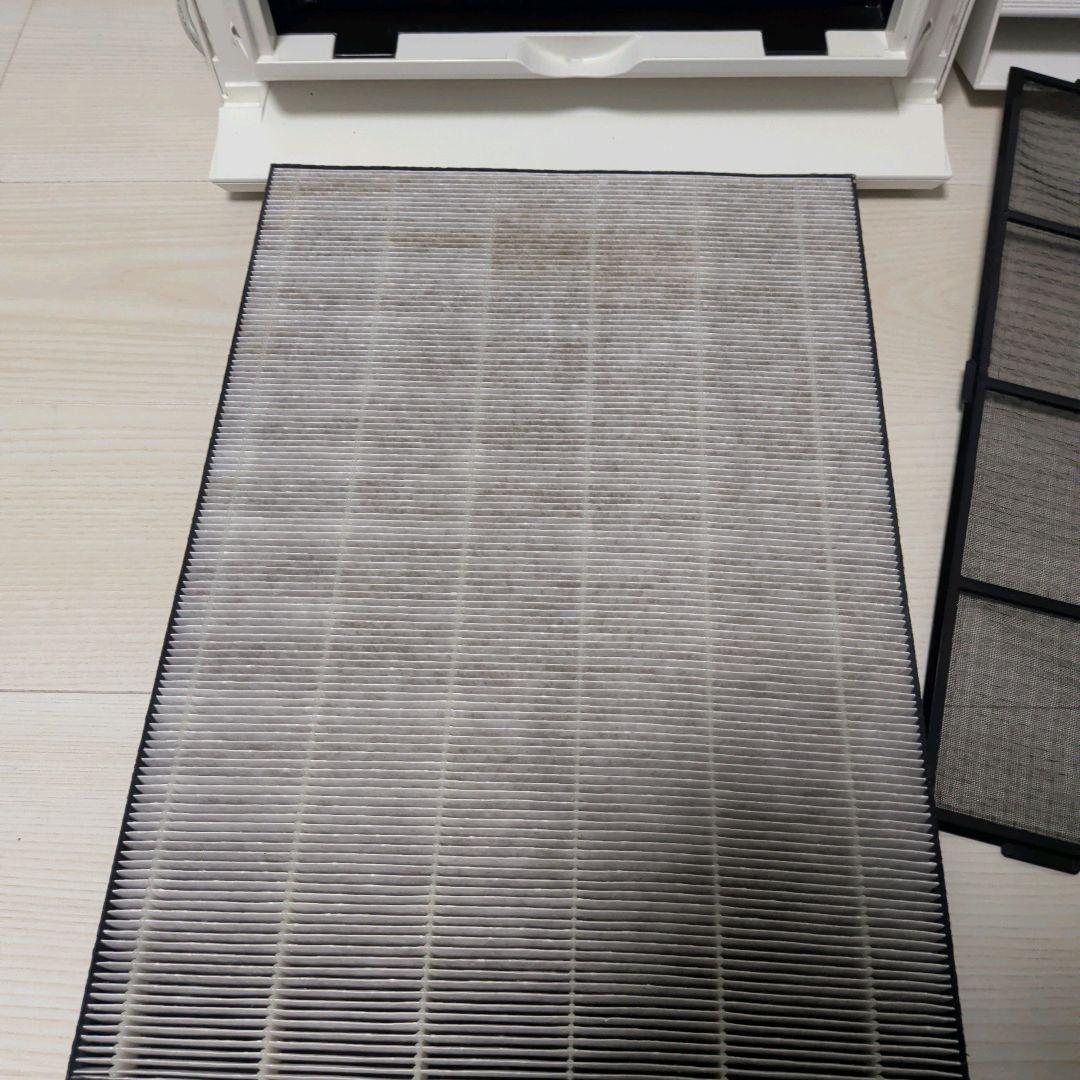 【美品】パナソニック 加湿空気清浄機 ナノイーX搭載 F-VC70XT-W