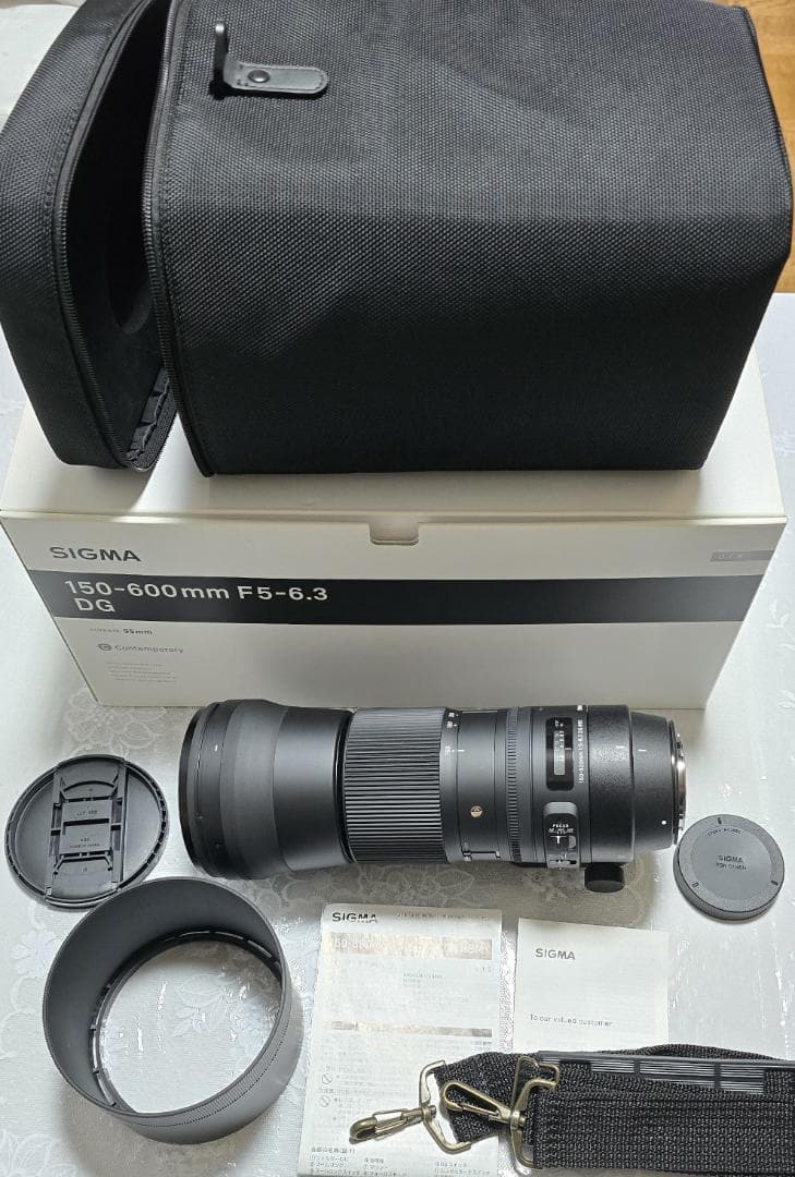 超望遠ズームレンズ 150-600mm F5-6.3 For Canon