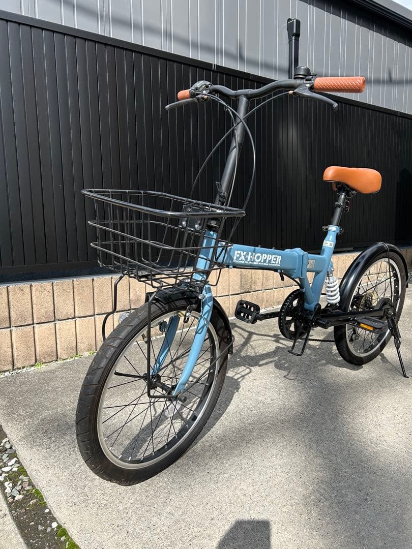 イオンバイク FX-HOPPER 折りたたみ自転車 青 引き取り希望