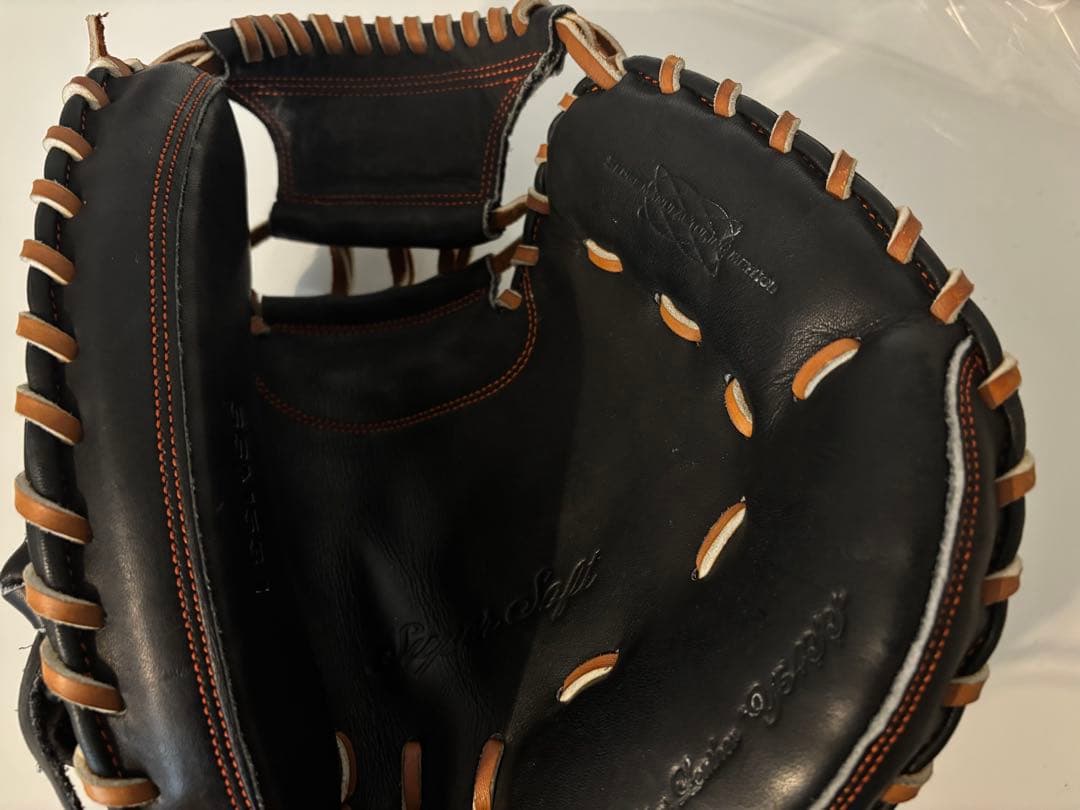 美品 SSKキャッチャーミット 野球軟式 スーパーソフト捕手用 SSM53122