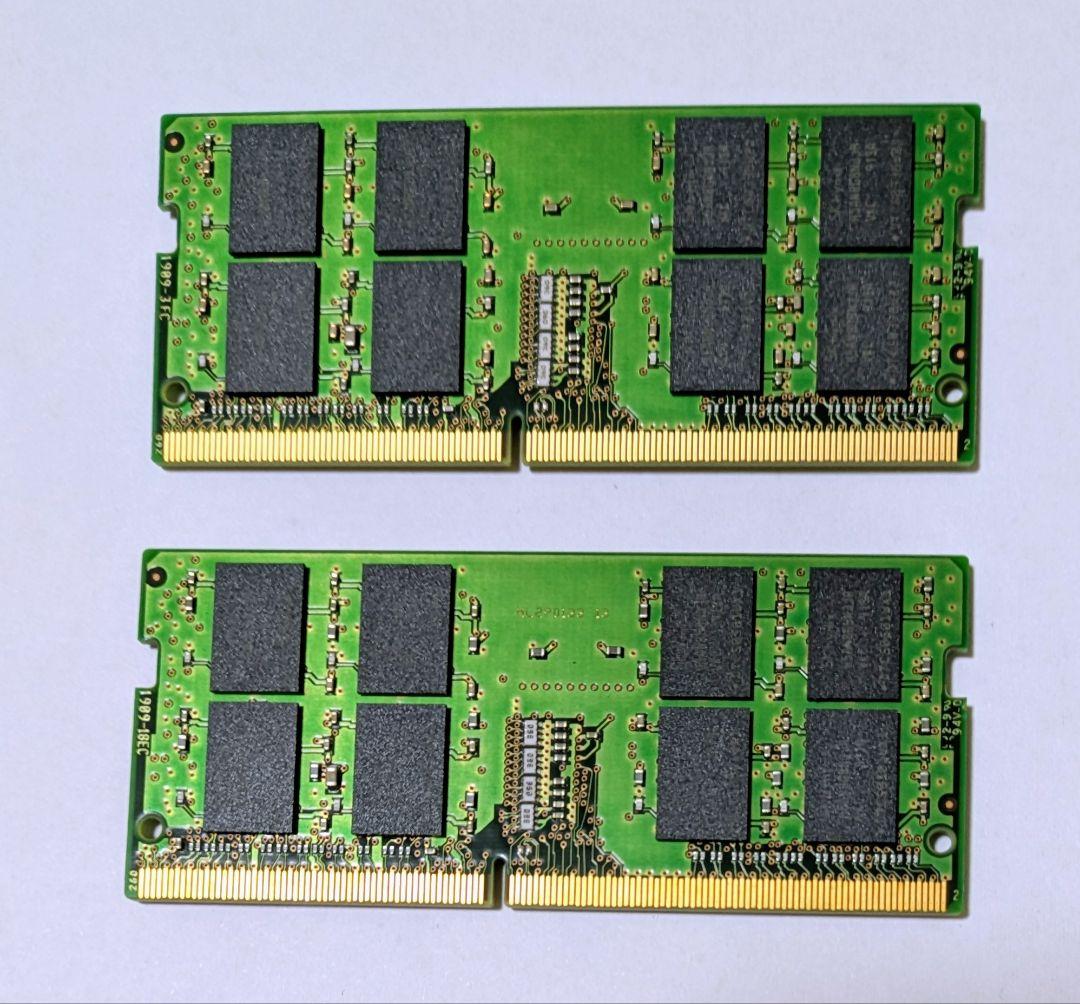 SK hynix 16GB × 2個セット PC4-2666V-SE1-11