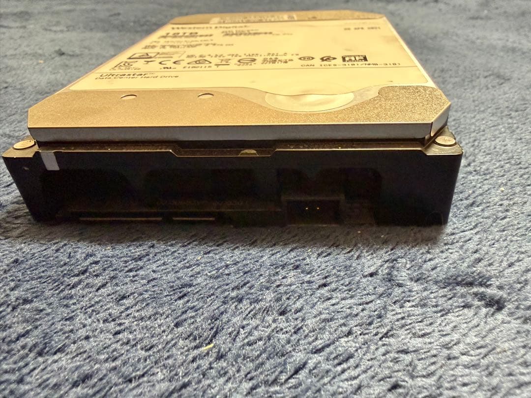 Western Digital DC HC550 18TB 内蔵型ハードディスク