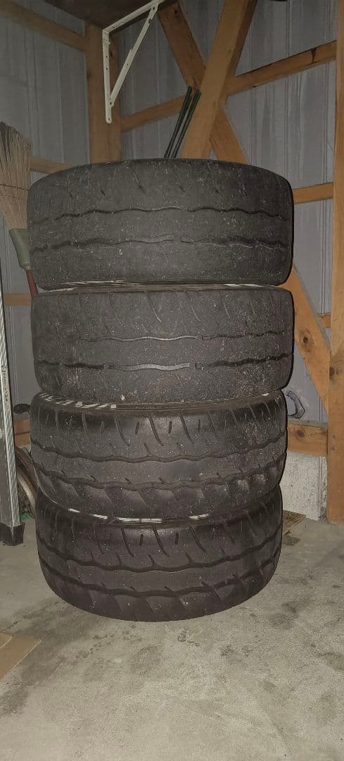 RPF1（マットブラック）15インチ4本タイヤ付き