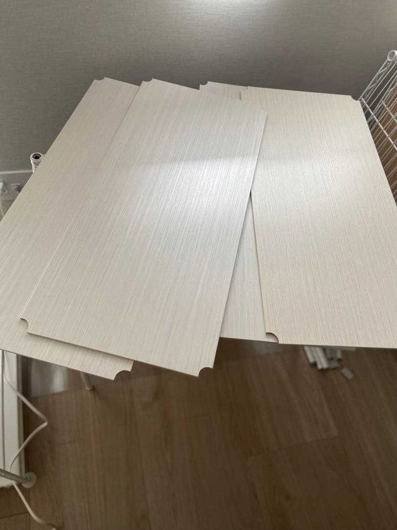 4段　メタルラック ボード付き　IRIS OHYAMA