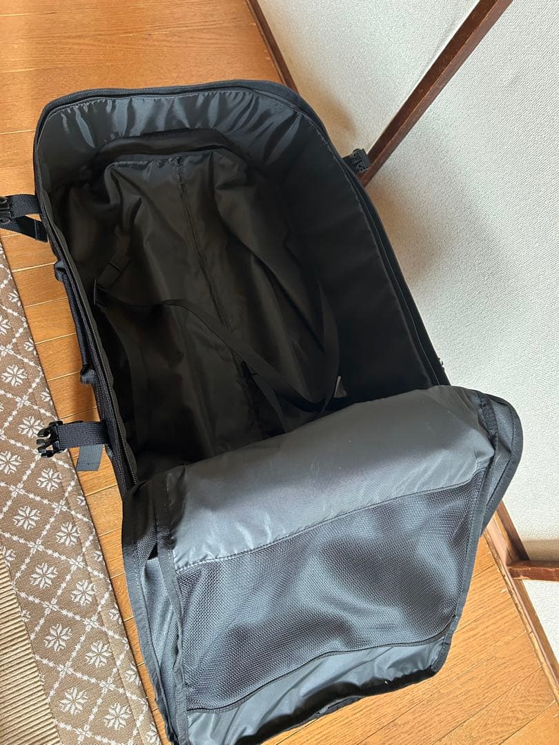 無印良品 撥水ソフトキャリーケース 40L 黒 軽量