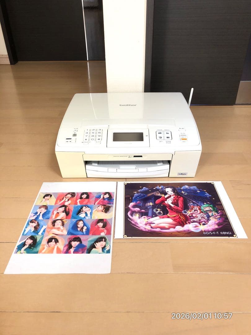 【使用頻度極低】brother MFC-J700D FAX対応プリンター