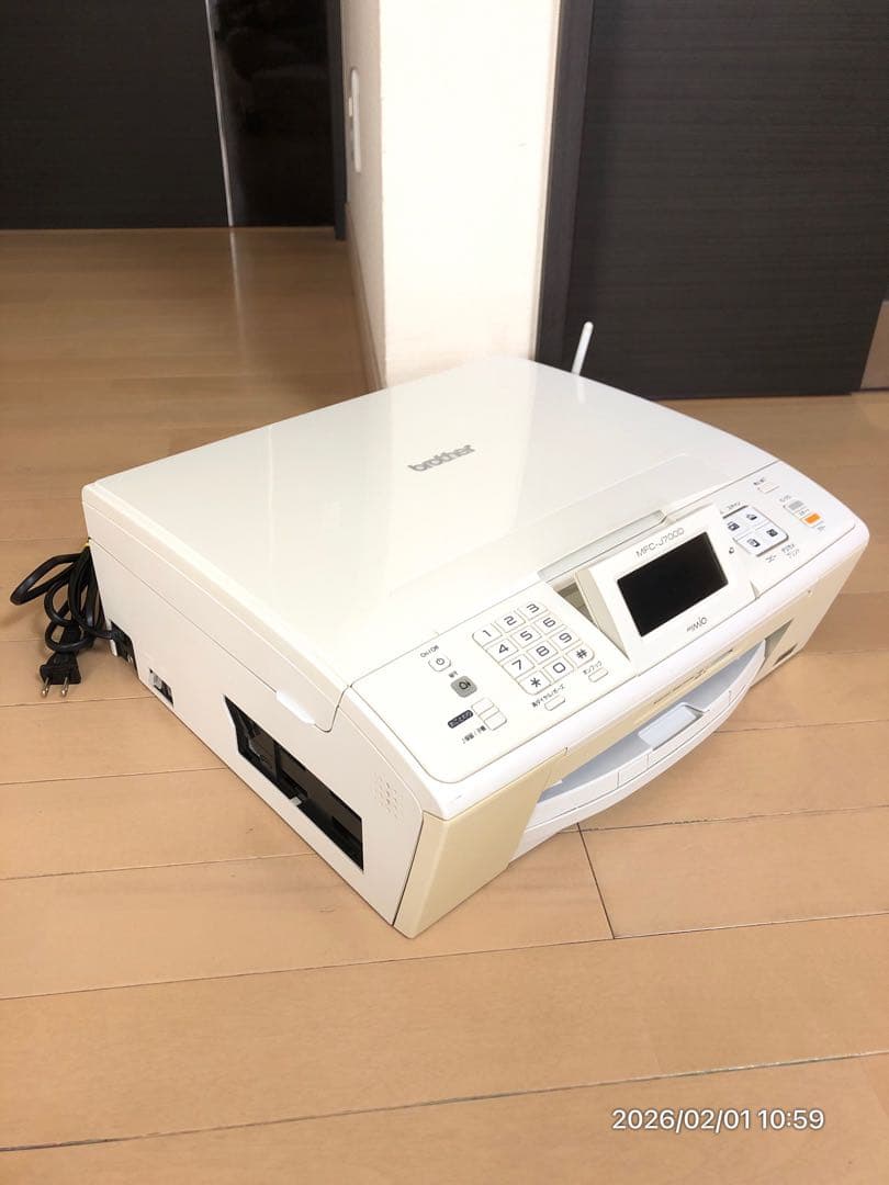 【使用頻度極低】brother MFC-J700D FAX対応プリンター