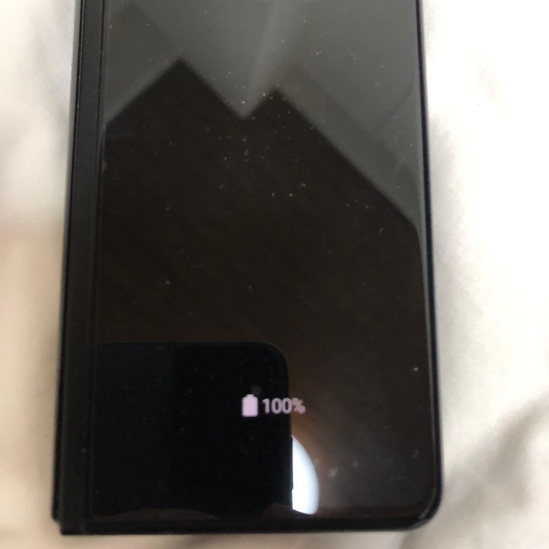 Galaxy Z Fold3 5G 本体 ブラック100%新品バッテリー