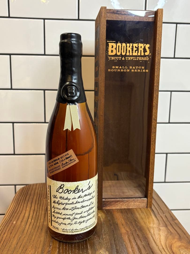 【Booker's 】未開栓　Bourbon 2017-01E！