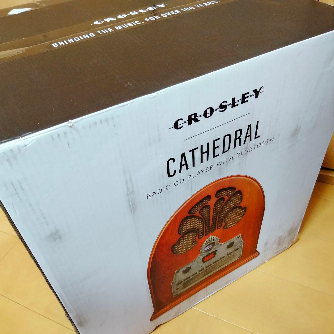Crosley Cathedralラジオ CDプレーヤー Bluetooth