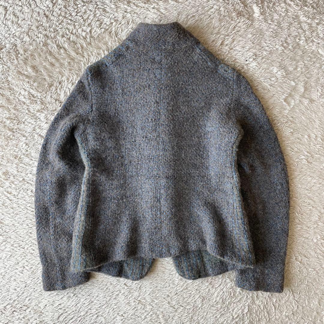 45R 美品 シェットランドウールの908オール 2 グレー
