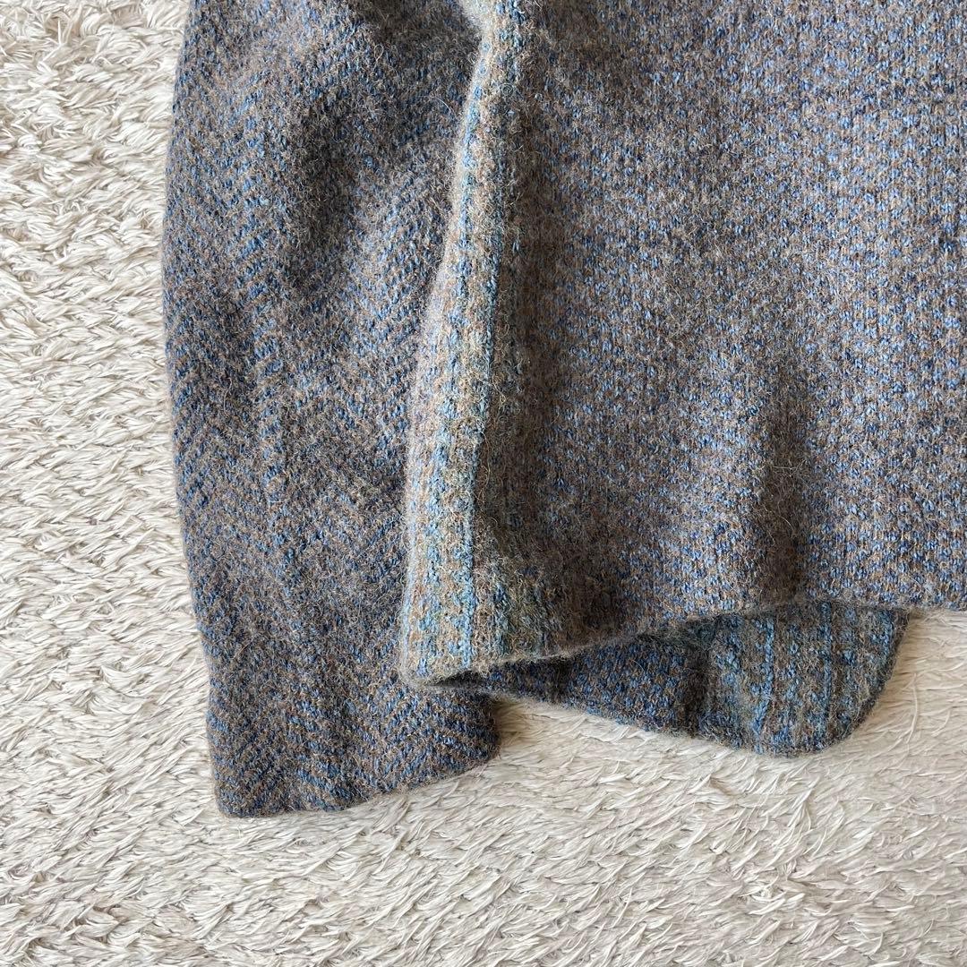 45R 美品 シェットランドウールの908オール 2 グレー