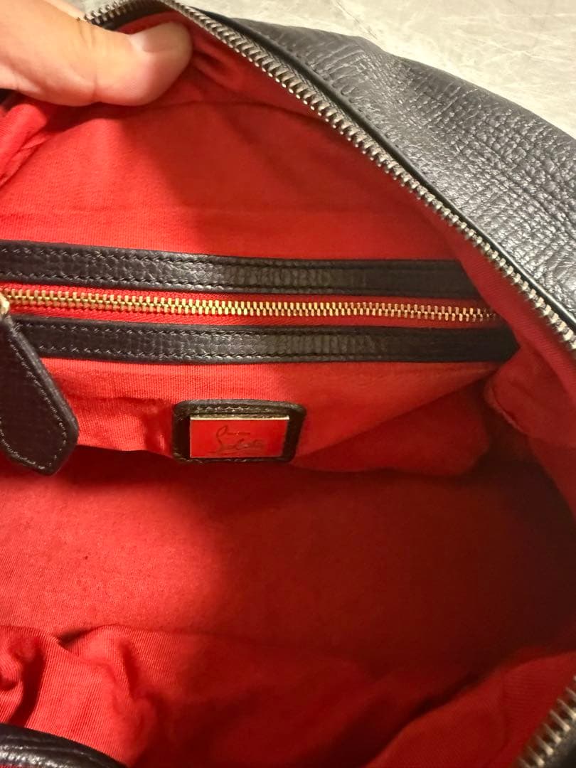 Christian Louboutin トートバッグ 黒　もう手に入らないです❗️