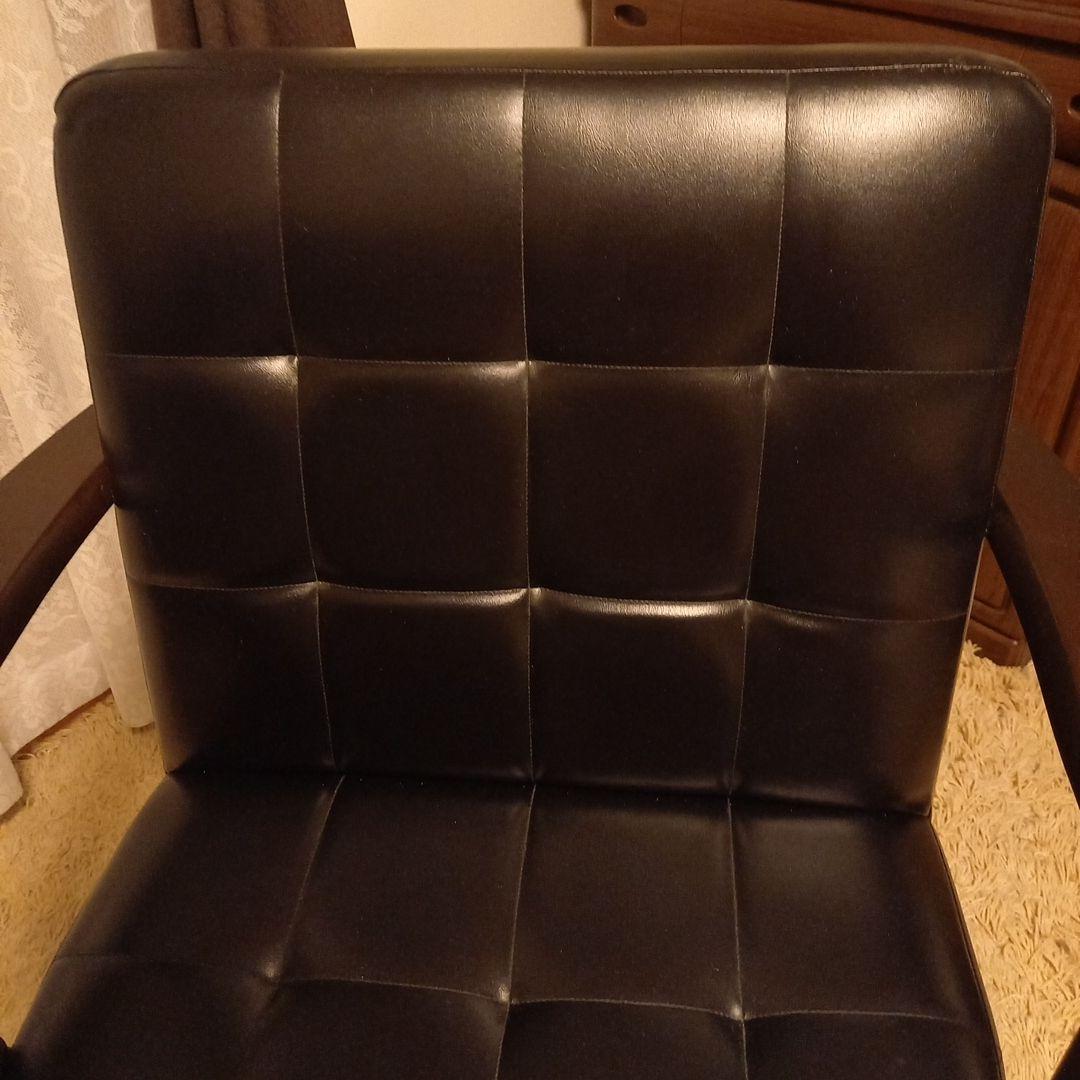 カリモク風　　ソファー　ブラック