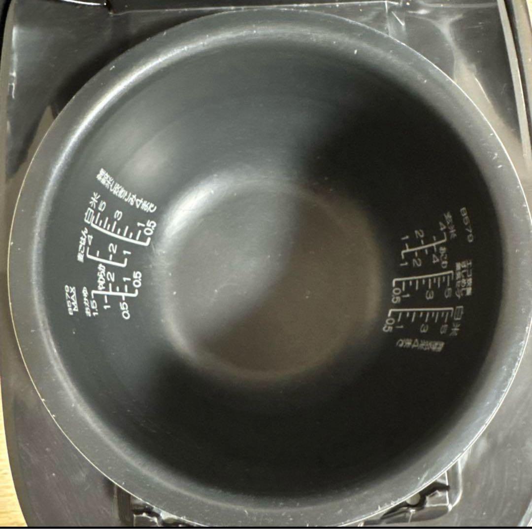 美品　圧力炊飯器　象印　ブラック　極め炊き NW-JW10　2021年製