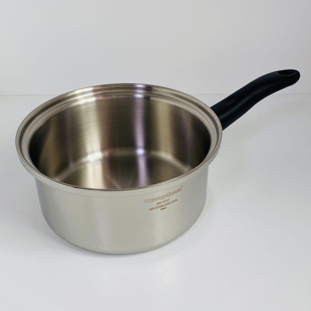 Amway アムウェイ 大ソースパン　現行品　未使用　高級鍋　ステンレス