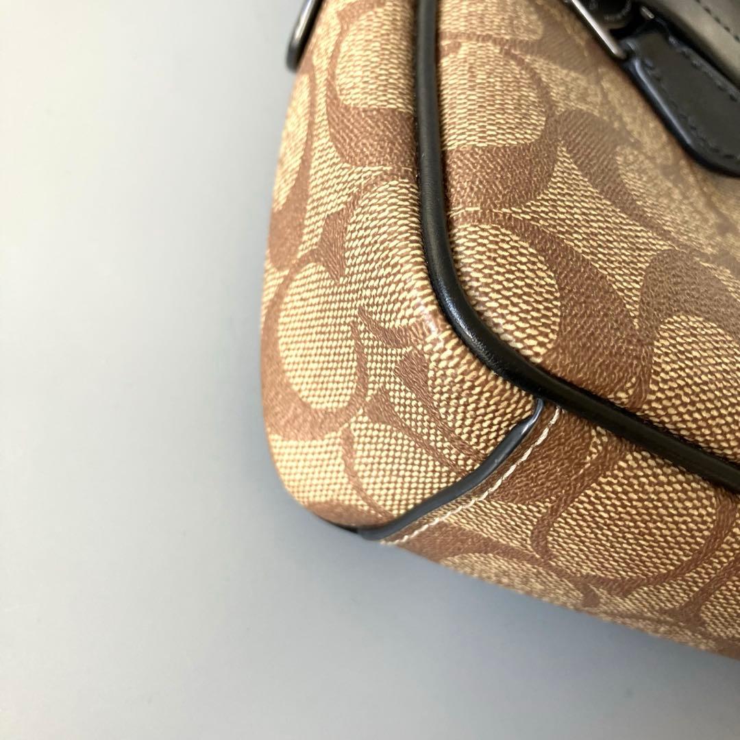 ◆美品 COACH コーチ ショルダーバッグ F50715 シグネチャー