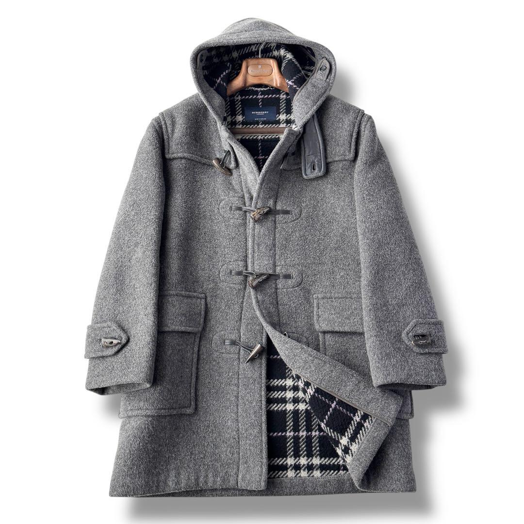 BURBERRY バーバリー ダッフル コート グレー 46 ＝ 日本人 M〜L
