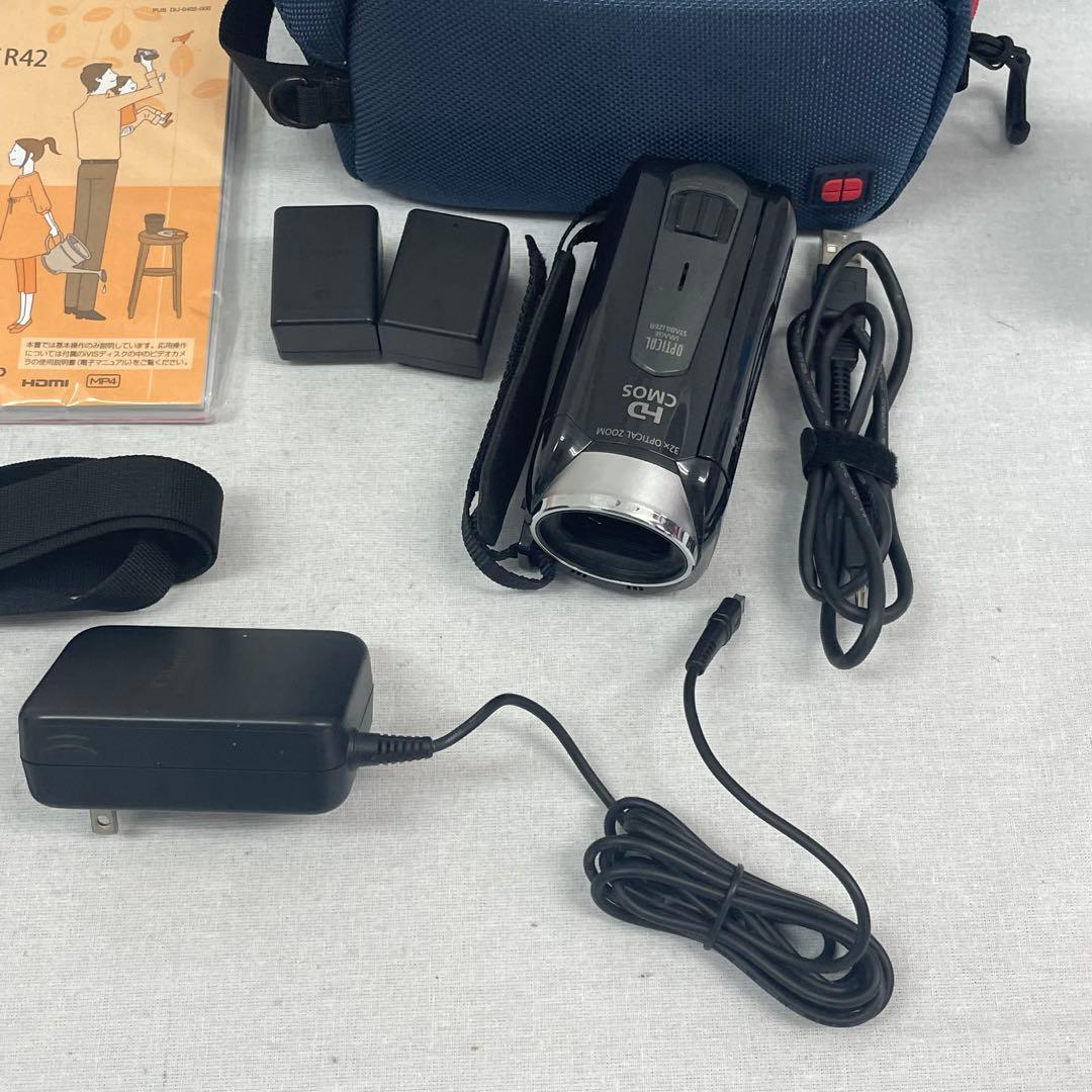 Canon デジタルビデオカメラ ブラック IVISHFR42BK