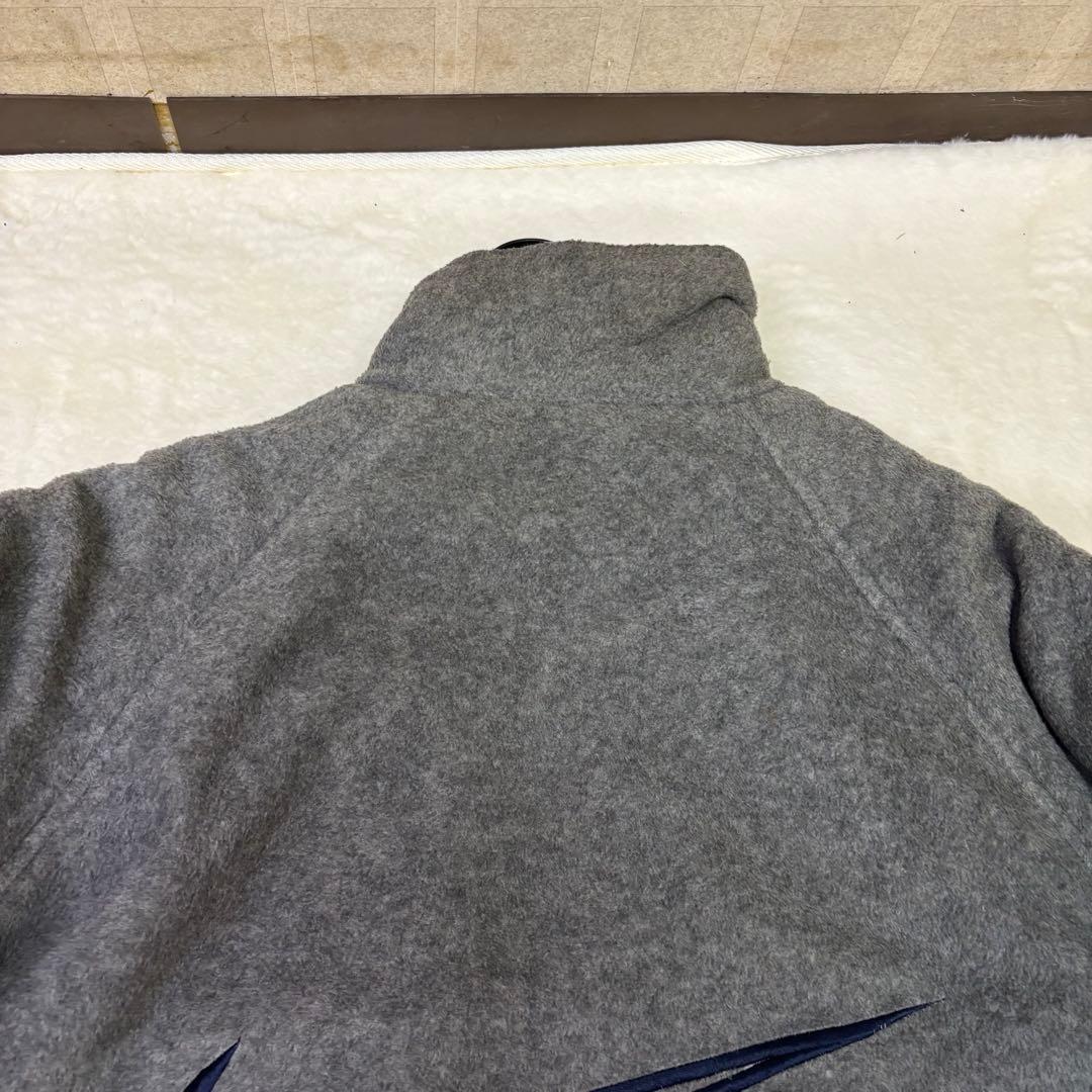 90s 美品　NIKE ビッグスウッシュ　 リバーシブル　フリースジャケット