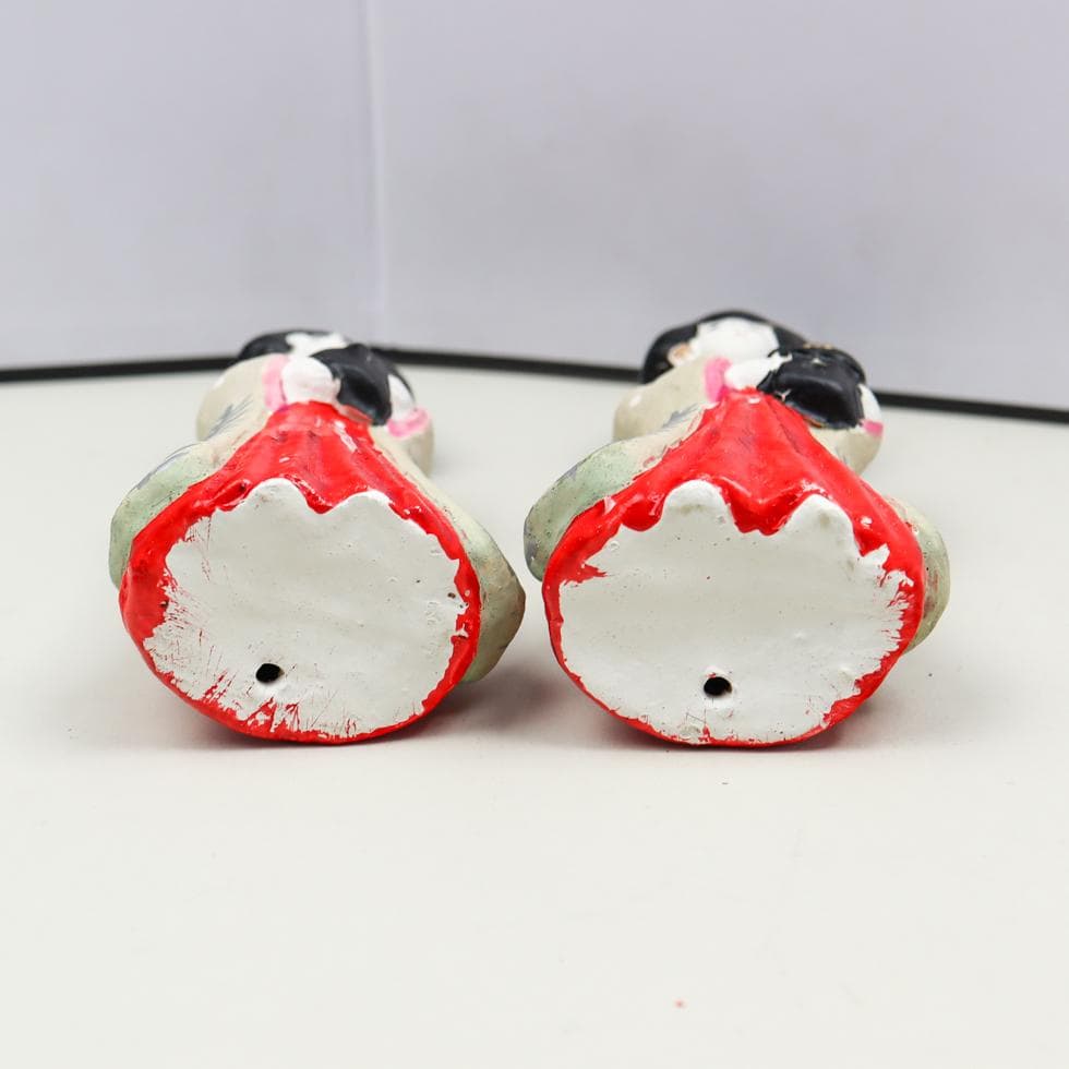 富山土人形 雛人形 11点 花瓶 屏風