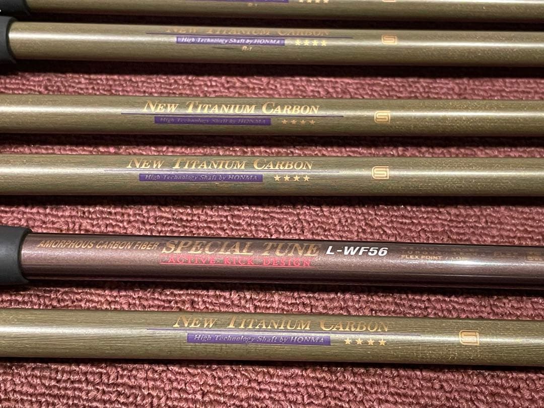 HONMA LB-708 10本セット アイアン 3〜11、S 星4 R-1