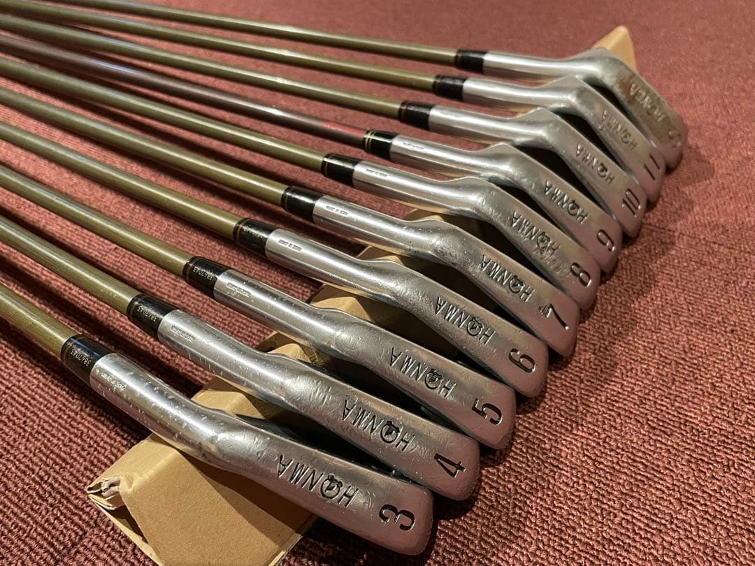 HONMA LB-708 10本セット アイアン 3〜11、S 星4 R-1