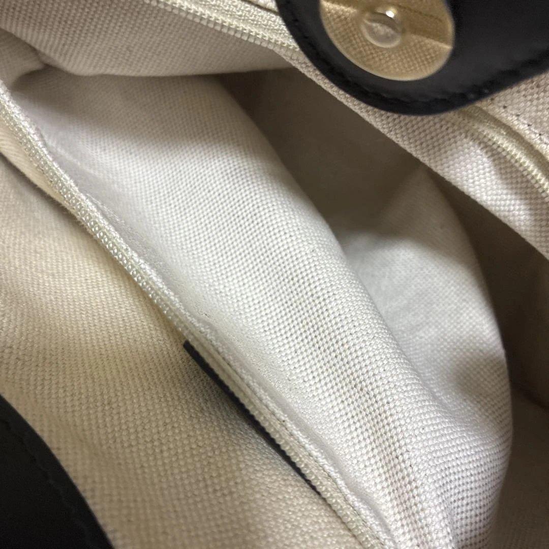 【美品】 GUCCI スーキー ディアマンテ キャンバス レザー バッグ