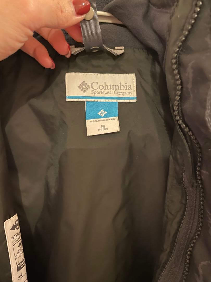 Columbia 子ども用スキーウェア ブラック 140
